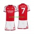 Arsenal Djeca Domaći Nogometni Dres Bukayo Saka 7 2026-2027 Kratki Rukavi