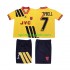 Arsenal Retro Djeca Gostujući Nogometni Dres CAMPBELL 7 1993 1994 Kratki Rukavi