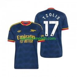 Arsenal Muškarci Gostujući Nogometni Dres Christos Tzolis 17 2026-2027 Kratki Rukavi