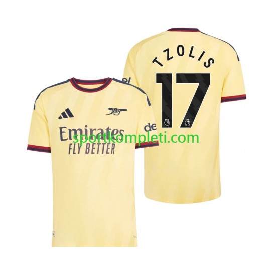 Arsenal Muškarci Treći Nogometni Dres Christos Tzolis 17 2026-2027 Kratki Rukavi
