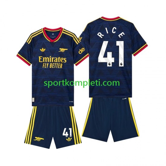 Arsenal Djeca Gostujući Nogometni Dres Declan Rice 41 2026-2027 Kratki Rukavi