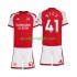Arsenal Djeca Domaći Nogometni Dres Declan Rice 41 2026-2027 Kratki Rukavi