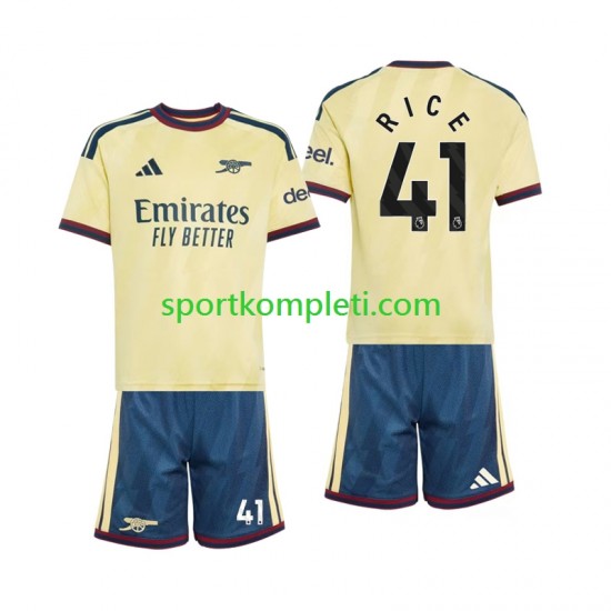 Arsenal Djeca Treći Nogometni Dres Declan Rice 41 2026-2027 Kratki Rukavi