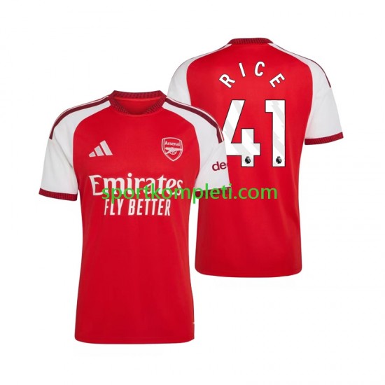 Arsenal Muškarci Domaći Nogometni Dres Declan Rice 41 2026-2027 Kratki Rukavi
