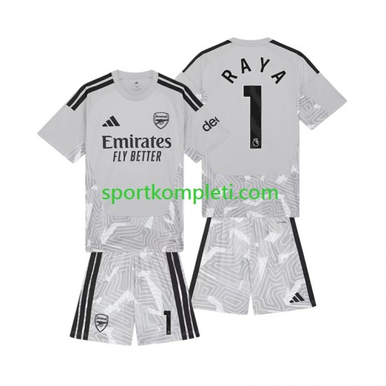 Arsenal Vratar Djeca Domaći Nogometni Dres David Raya 1 2026-2027 Kratki Rukavi