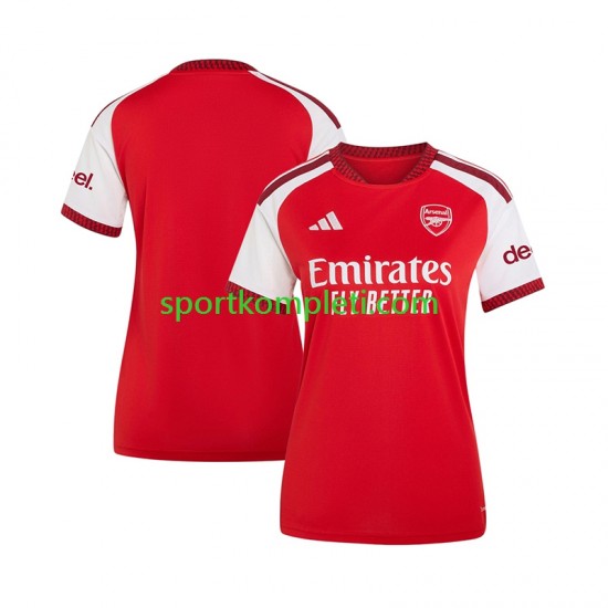 Arsenal Žene Domaći Nogometni Dres 2026-2027 Kratki Rukavi