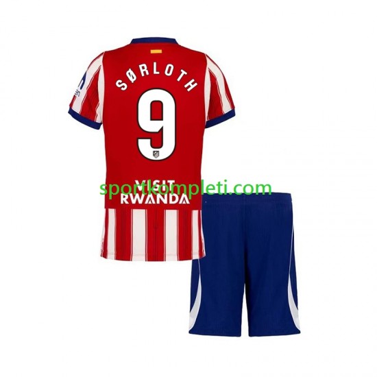 Atlético Madrid Djeca Domaći Nogometni Dres Alexander Sorloth 9 2026-2027 Kratki Rukavi