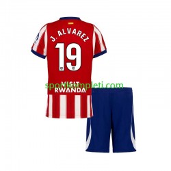 Atlético Madrid Djeca Domaći Nogometni Dres Julian Alvarez 19 2026-2027 Kratki Rukavi