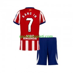 Atlético Madrid Djeca Domaći Nogometni Dres Lee Kang-in 7 2026-2027 Kratki Rukavi