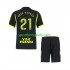 Atlético Madrid Djeca Gostujući Nogometni Dres Obed Vargas 21 2026-2027 Kratki Rukavi