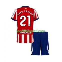 Atlético Madrid Djeca Domaći Nogometni Dres Obed Vargas 21 2026-2027 Kratki Rukavi