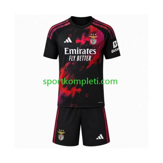 Benfica Djeca Treći Nogometni Dres 2026-2027 Kratki Rukavi