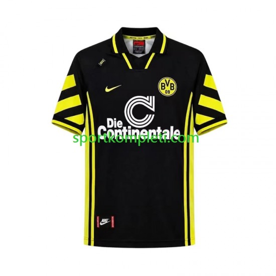 Borussia Dortmund Retro Muškarci Gostujući Nogometni Dres 1996 Kratki Rukavi