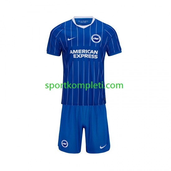 Brighton Hove Albion Djeca Domaći Nogometni Dres 2026-2027 Kratki Rukavi