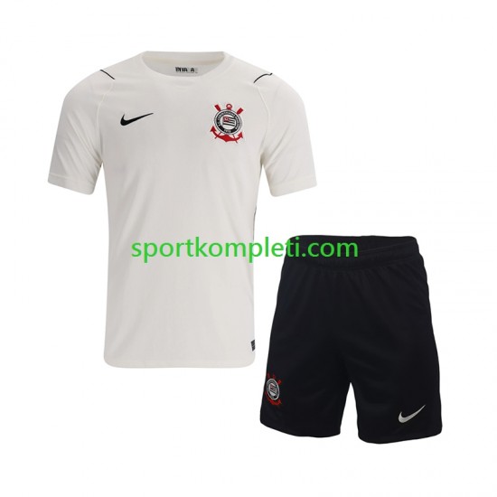 Corinthians Djeca Domaći Nogometni Dres 2026-2027 Kratki Rukavi