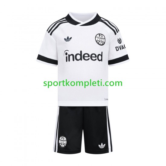Eintracht Frankfurt Djeca Gostujući Nogometni Dres 2026-2027 Kratki Rukavi