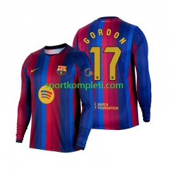 FC Barcelona Muškarci Domaći Nogometni Dres Anthony Gordon 17 2026-2027 Dugi Rukavi