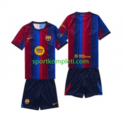 FC Barcelona Djeca Domaći Nogometni Dres 2026-2027 Kratki Rukavi