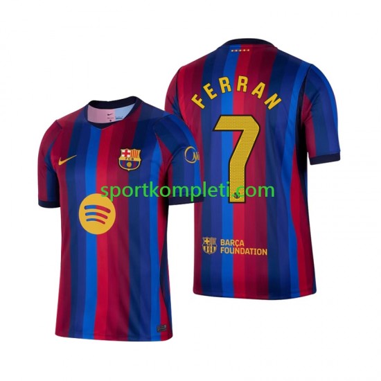 FC Barcelona Muškarci Domaći Nogometni Dres Ferran Torres 7 2026-2027 Kratki Rukavi