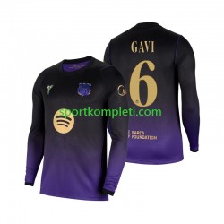 FC Barcelona Muškarci Gostujući Nogometni Dres Gavi 6 2026-2027 Dugi Rukavi