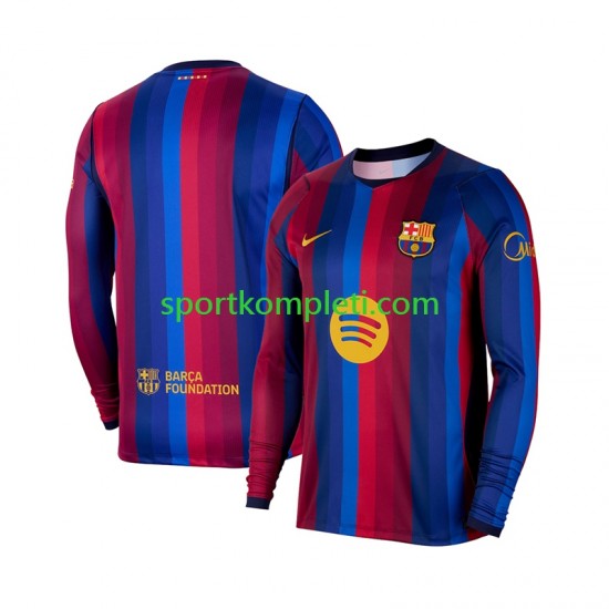 FC Barcelona Muškarci Domaći Nogometni Dres 2026-2027 Dugi Rukavi