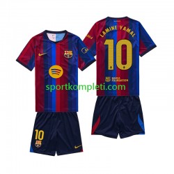 FC Barcelona Djeca Domaći Nogometni Dres Lamine Yamal 10 2026-2027 Kratki Rukavi