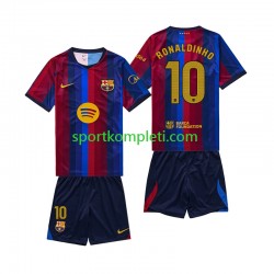 FC Barcelona Djeca Domaći Nogometni Dres RONALDINHO 10 2026-2027 Kratki Rukavi