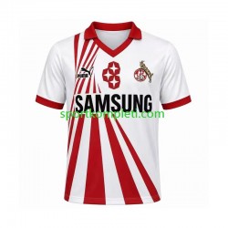 FC Köln Retro Muškarci Domaći Nogometni Dres 1990 1991 Kratki Rukavi