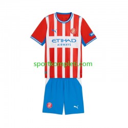 Djeca Domaći Nogometni Dres Girona 2026-2027 Kratki Rukavi