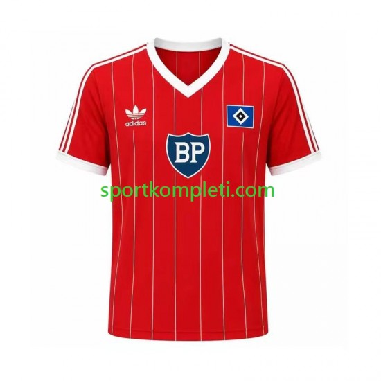 Hamburger SV Retro Muškarci Gostujući Nogometni Dres 1984 Kratki Rukavi
