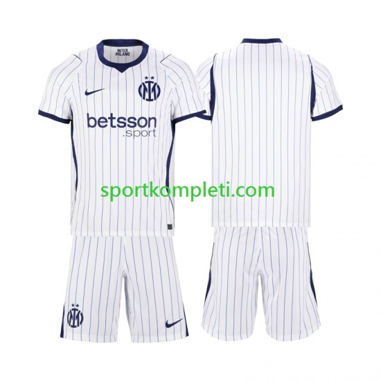 Inter Milan Djeca Gostujući Nogometni Dres 2026-2027 Kratki Rukavi