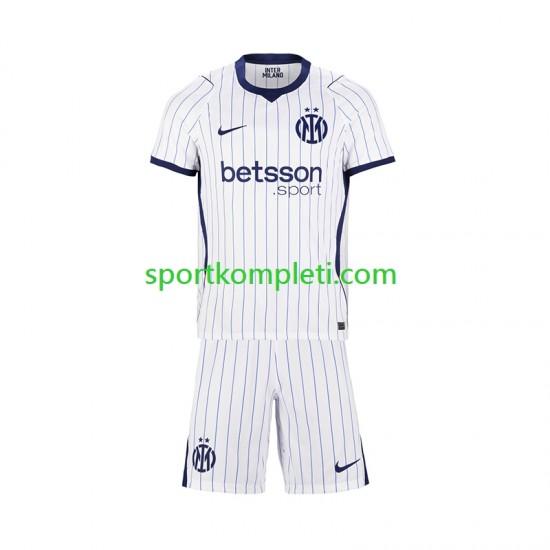 Inter Milan Djeca Gostujući Nogometni Dres 2026-2027 Kratki Rukavi