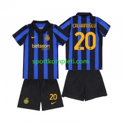 Inter Milan Djeca Domaći Nogometni Dres Hakan Calhanoglu 20 2026-2027 Kratki Rukavi