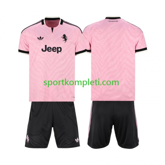 Juventus Djeca Gostujući Nogometni Dres 2026-2027 Kratki Rukavi