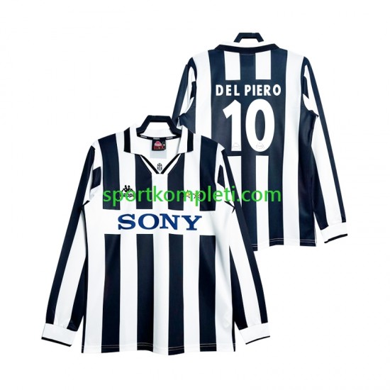 Juventus Retro Muškarci Domaći Nogometni Dres DEL PIERO 10 1997 Dugi Rukavi
