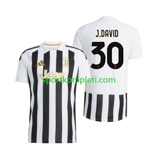 Juventus Muškarci Domaći Nogometni Dres Jonathan David 30 2026-2027 Kratki Rukavi