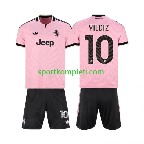 Juventus Djeca Gostujući Nogometni Dres Kenan Yildiz 10 2026-2027 Kratki Rukavi