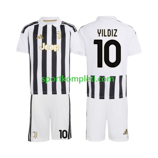 Juventus Djeca Domaći Nogometni Dres Kenan Yildiz 10 2026-2027 Kratki Rukavi
