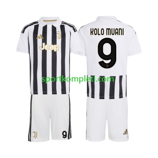 Juventus Djeca Domaći Nogometni Dres Randal Kolo Muani 9 2026-2027 Kratki Rukavi