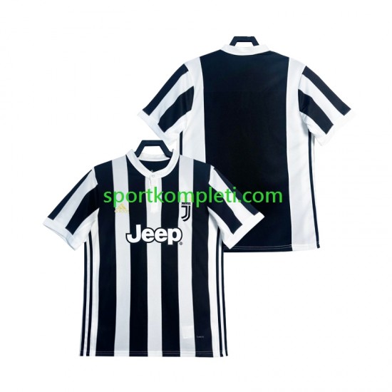 Juventus Retro Muškarci Domaći Nogometni Dres 2017 2018 Kratki Rukavi