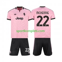 Juventus Djeca Gostujući Nogometni Dres Weston McKennie 22 2026-2027 Kratki Rukavi