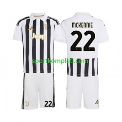 Juventus Djeca Domaći Nogometni Dres Weston McKennie 22 2026-2027 Kratki Rukavi