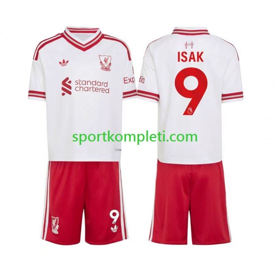 Liverpool Djeca Gostujući Nogometni Dres Alexander Isak 9 2026-2027 Kratki Rukavi