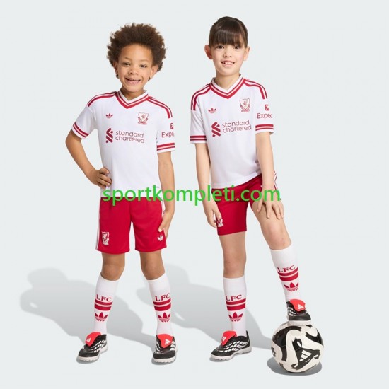 Liverpool Djeca Gostujući Nogometni Dres 2026-2027 Kratki Rukavi