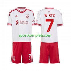 Liverpool Djeca Gostujući Nogometni Dres Florian Wirtz 7 2026-2027 Kratki Rukavi