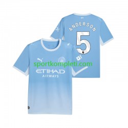 Manchester City Muškarci Domaći Nogometni Dres Elliot Anderson 5 2026-2027 Kratki Rukavi