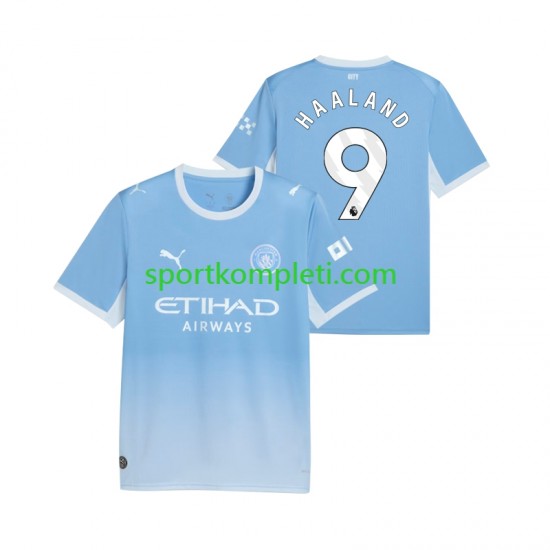 Manchester City Muškarci Domaći Nogometni Dres Erling Haaland 9 2026-2027 Kratki Rukavi