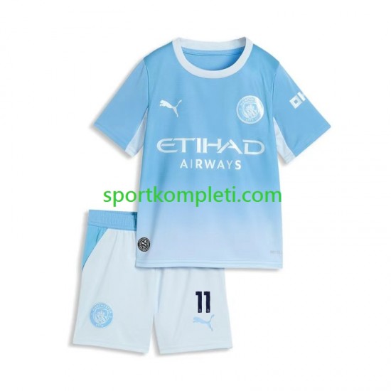 Manchester City Djeca Domaći Nogometni Dres Jeremy Doku 11 2026-2027 Kratki Rukavi