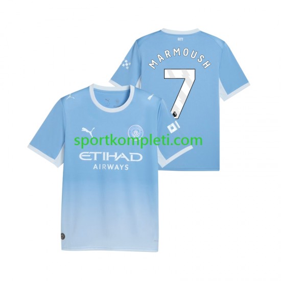 Manchester City Muškarci Domaći Nogometni Dres Omar Marmoush 7 2026-2027 Kratki Rukavi
