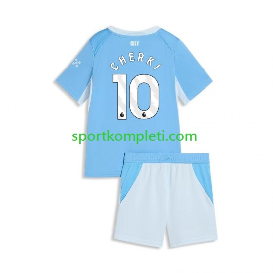 Manchester City Djeca Domaći Nogometni Dres Rayan Cherki 10 2026-2027 Kratki Rukavi